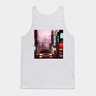 Tokyo Neon Cars Tank Top